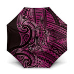 New Zealand Hammerhead Shark Umbrella Maori Haehae Mangopare Pink - Aussie Hoodie