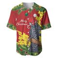 Australia Gang-gang Cockatoo Christmas Baseball Jersey Callocephalon Fimbriatum Golden Wattle Red - Aussie Hoodie