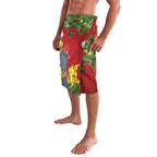 Australia Gang-gang Cockatoo Christmas Lavalava Callocephalon Fimbriatum Golden Wattle Red - Aussie Hoodie