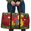 Australia Gang-gang Cockatoo Christmas Travel Bag Callocephalon Fimbriatum Golden Wattle Red - Aussie Hoodie