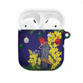 Australia Gang-gang Cockatoo Christmas AirPods Case Callocephalon Fimbriatum Golden Wattle Blue - Aussie Hoodie