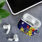 Australia Gang-gang Cockatoo Christmas AirPods Case Callocephalon Fimbriatum Golden Wattle Blue - Aussie Hoodie
