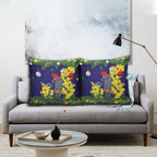 Australia Gang-gang Cockatoo Christmas Pillow Cover Callocephalon Fimbriatum Golden Wattle Blue - Aussie Hoodie