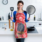 Australia Gang-gang Cockatoo Christmas Apron Eucalyptus Blossoms Aboriginal Merry Xmas - Aussie Hoodie