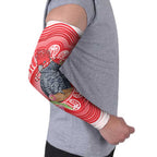 Australia Gang-gang Cockatoo Christmas Arm Sleeves Eucalyptus Blossoms Aboriginal Merry Xmas - Aussie Hoodie