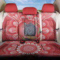 Australia Gang-gang Cockatoo Christmas Back Car Seat Cover Eucalyptus Blossoms Aboriginal Merry Xmas - Aussie Hoodie