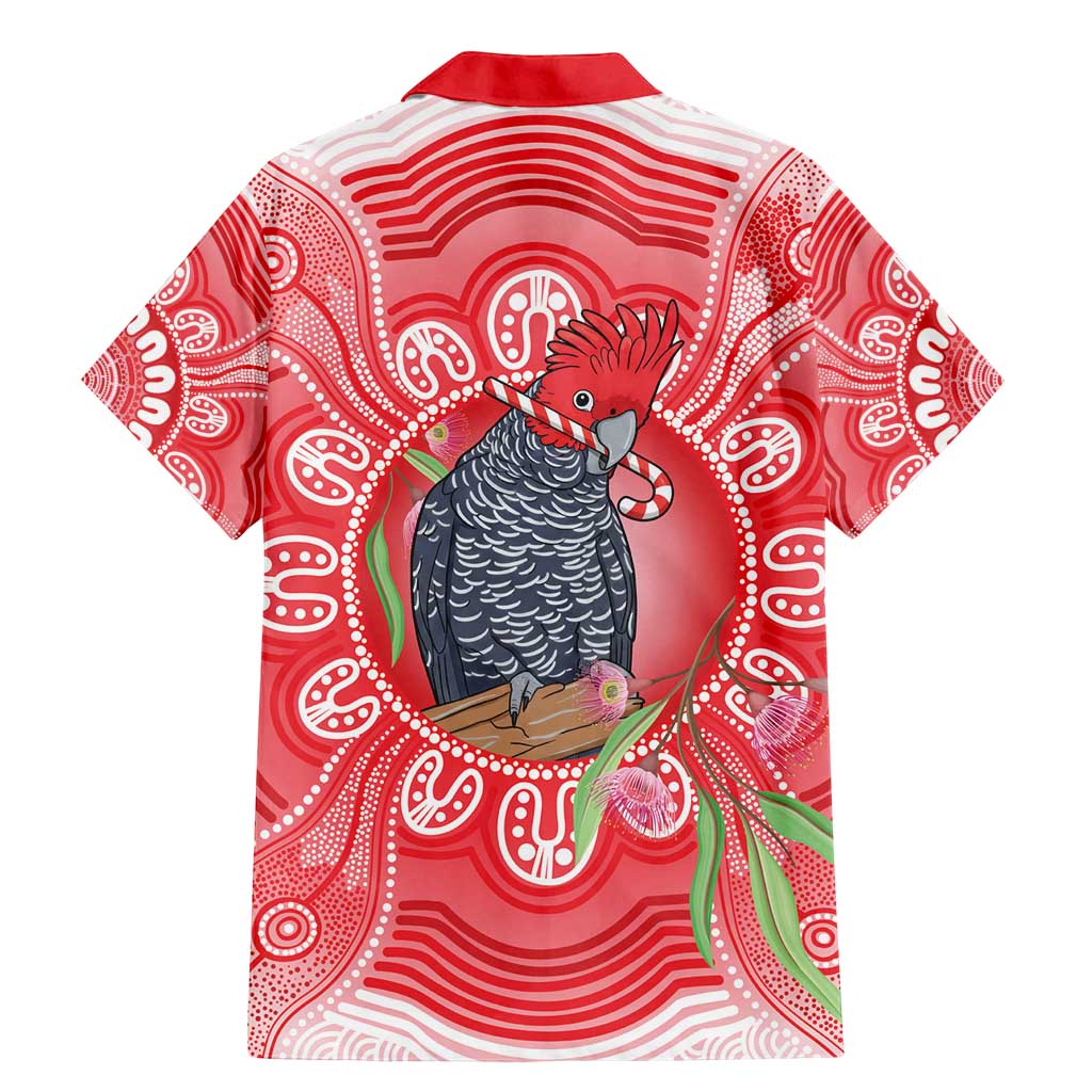 Australia Gang-gang Cockatoo Christmas Family Matching Mermaid Dress and Hawaiian Shirt Eucalyptus Blossoms Aboriginal Merry Xmas - Aussie Hoodie