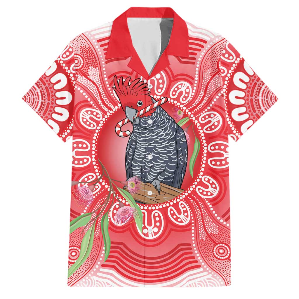 Australia Gang-gang Cockatoo Christmas Family Matching Tank Maxi Dress and Hawaiian Shirt Eucalyptus Blossoms Aboriginal Merry Xmas - Aussie Hoodie
