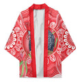 Australia Gang-gang Cockatoo Christmas Kimono Eucalyptus Blossoms Aboriginal Merry Xmas - Aussie Hoodie