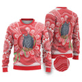 Australia Gang-gang Cockatoo Christmas Ugly Christmas Sweater Eucalyptus Blossoms Aboriginal Merry Xmas - Aussie Hoodie