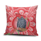 Australia Gang-gang Cockatoo Christmas Pillow Cover Eucalyptus Blossoms Aboriginal Merry Xmas - Aussie Hoodie