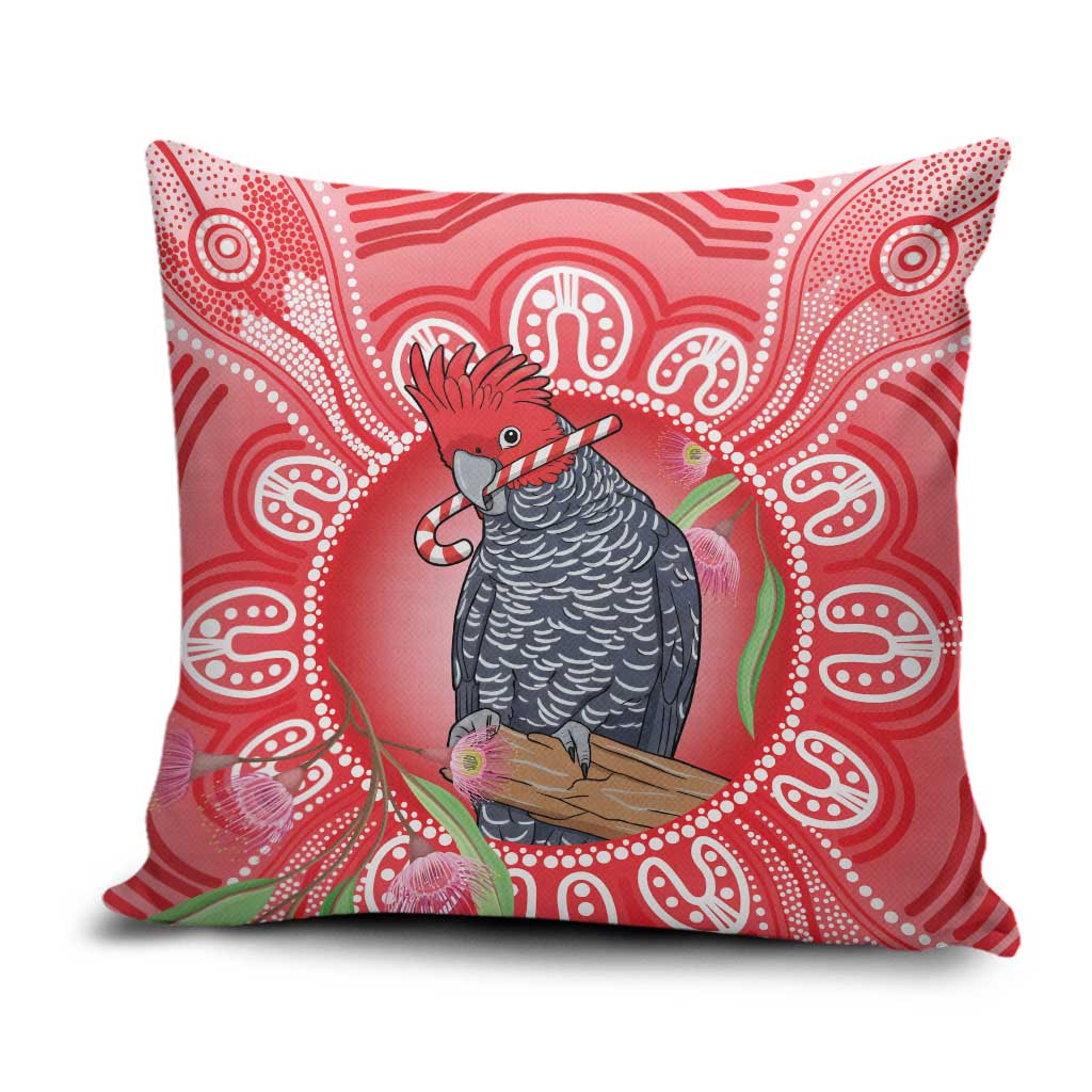Australia Gang-gang Cockatoo Christmas Pillow Cover Eucalyptus Blossoms Aboriginal Merry Xmas - Aussie Hoodie