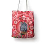 Australia Gang-gang Cockatoo Christmas Tote Bag Eucalyptus Blossoms Aboriginal Merry Xmas - Aussie Hoodie