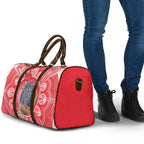 Australia Gang-gang Cockatoo Christmas Travel Bag Eucalyptus Blossoms Aboriginal Merry Xmas - Aussie Hoodie