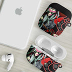 Gang-gang Cockatoo Australia AirPods Case Eucalyptus Blossoms Aboriginal Art - Aussie Hoodie