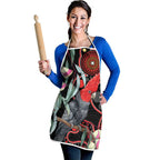 Gang-gang Cockatoo Australia Apron Eucalyptus Blossoms Aboriginal Art - Aussie Hoodie