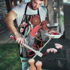 Gang-gang Cockatoo Australia Apron Eucalyptus Blossoms Aboriginal Art - Aussie Hoodie