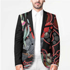 Gang-gang Cockatoo Australia Blazer Eucalyptus Blossoms Aboriginal Art - Aussie Hoodie