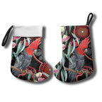 Gang-gang Cockatoo Australia Christmas Stocking Eucalyptus Blossoms Aboriginal Art - Aussie Hoodie