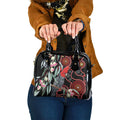 Gang-gang Cockatoo Australia Shoulder Handbag Eucalyptus Blossoms Aboriginal Art - Aussie Hoodie