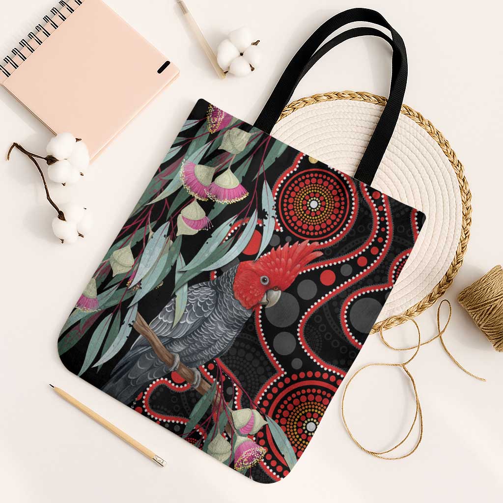 Gang-gang Cockatoo Australia Tote Bag Eucalyptus Blossoms Aboriginal Art - Aussie Hoodie