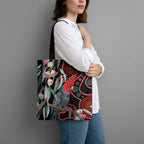 Gang-gang Cockatoo Australia Tote Bag Eucalyptus Blossoms Aboriginal Art - Aussie Hoodie