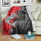 personalised-panthers-and-dolphins-blanket-sporty-version