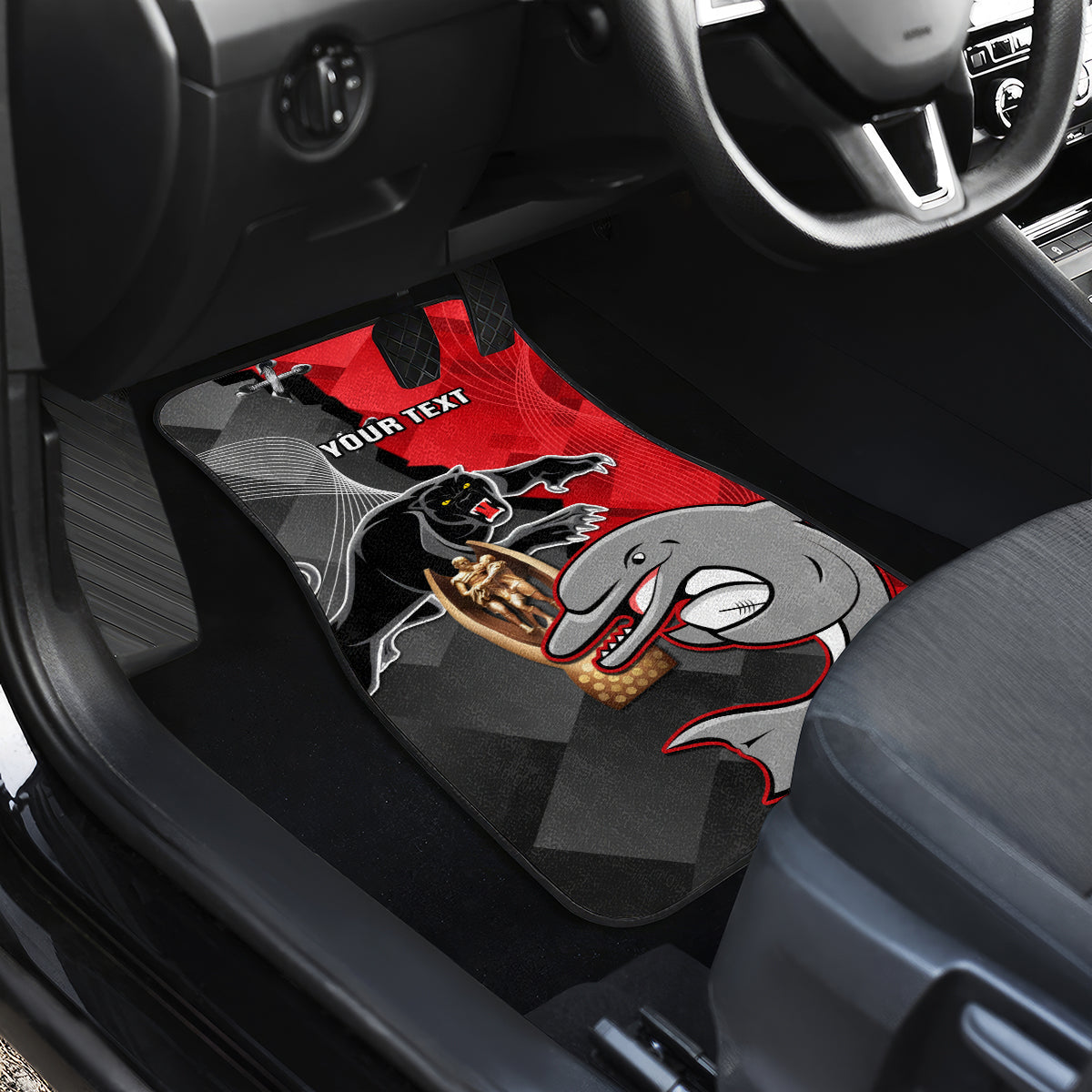 personalised-panthers-and-dolphins-car-mats-sporty-version