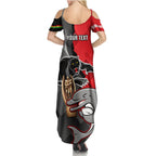 personalised-panthers-and-dolphins-family-matching-summer-maxi-dress-and-hawaiian-shirt-sporty-version