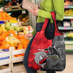 Panthers And Dolphins Grocery Bag Sporty Version