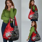 Panthers And Dolphins Grocery Bag Sporty Version