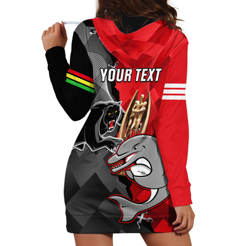 personalised-panthers-and-dolphins-hoodie-dress-sporty-version