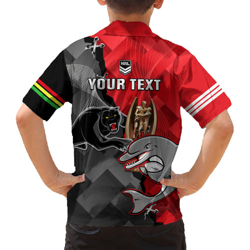 personalised-panthers-and-dolphins-kid-hawaiian-shirt-sporty-version