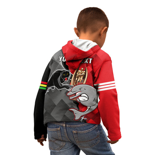 personalised-panthers-and-dolphins-kid-hoodie-sporty-version
