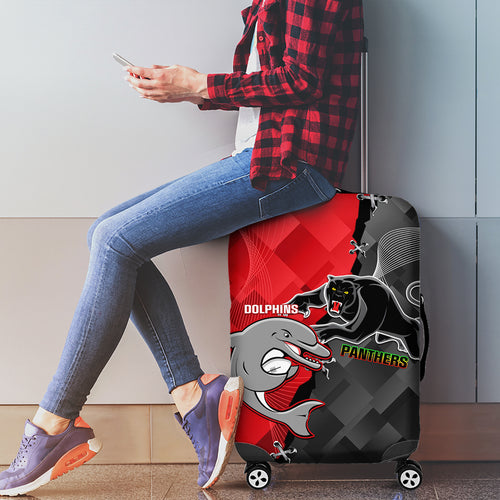 personalised-panthers-and-dolphins-luggage-cover-sporty-version