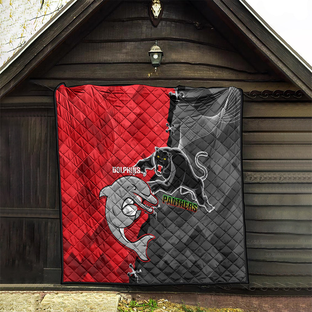 personalised-panthers-and-dolphins-quilt-sporty-version