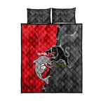 personalised-panthers-and-dolphins-quilt-bed-set-sporty-version