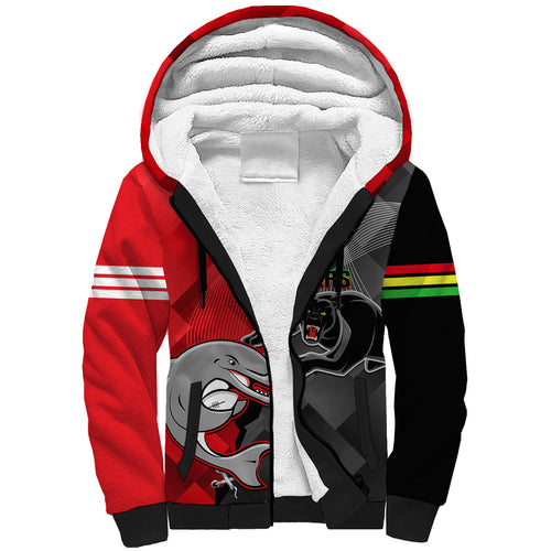 personalised-panthers-and-dolphins-sherpa-hoodie-sporty-version
