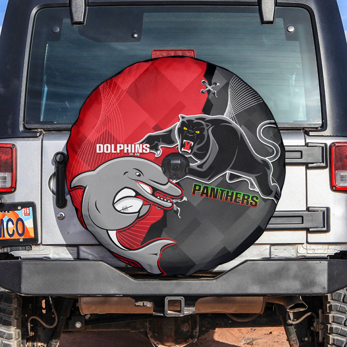 personalised-panthers-and-dolphins-spare-tire-cover-sporty-version