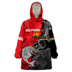 personalised-panthers-and-dolphins-wearable-blanket-hoodie-sporty-version