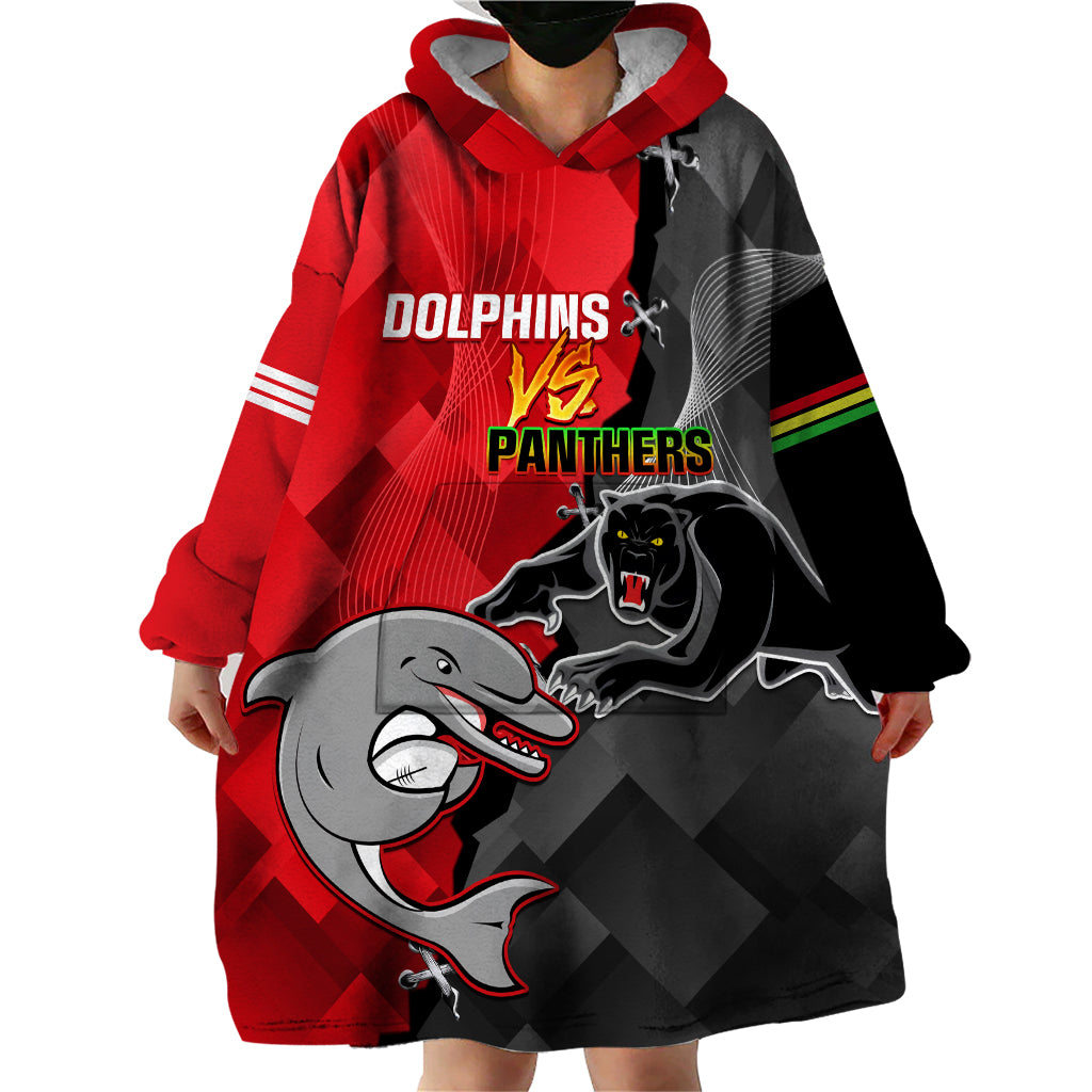 personalised-panthers-and-dolphins-wearable-blanket-hoodie-sporty-version