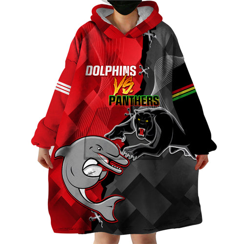 personalised-panthers-and-dolphins-wearable-blanket-hoodie-sporty-version
