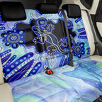 australia-back-car-seat-cover-aussie-opal-pattern-with-lizard-aboriginal-art-turquoise