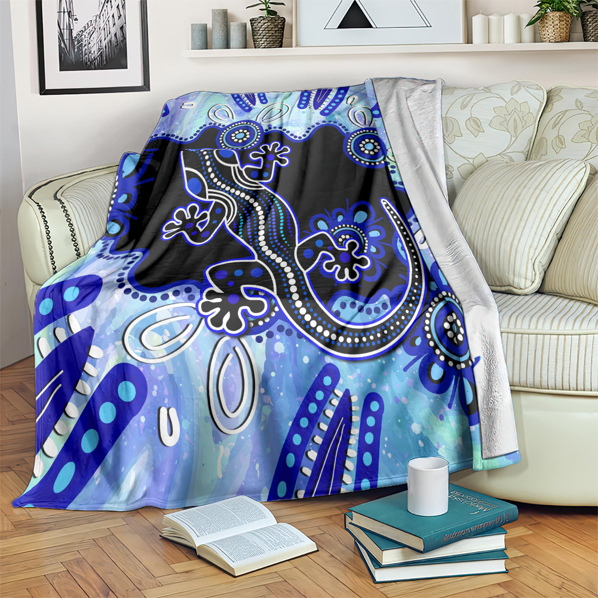 australia-blanket-aussie-opal-pattern-with-lizard-aboriginal-art-turquoise