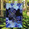 australia-garden-flag-aussie-opal-pattern-with-lizard-aboriginal-art-turquoise