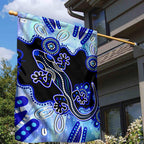 australia-garden-flag-aussie-opal-pattern-with-lizard-aboriginal-art-turquoise