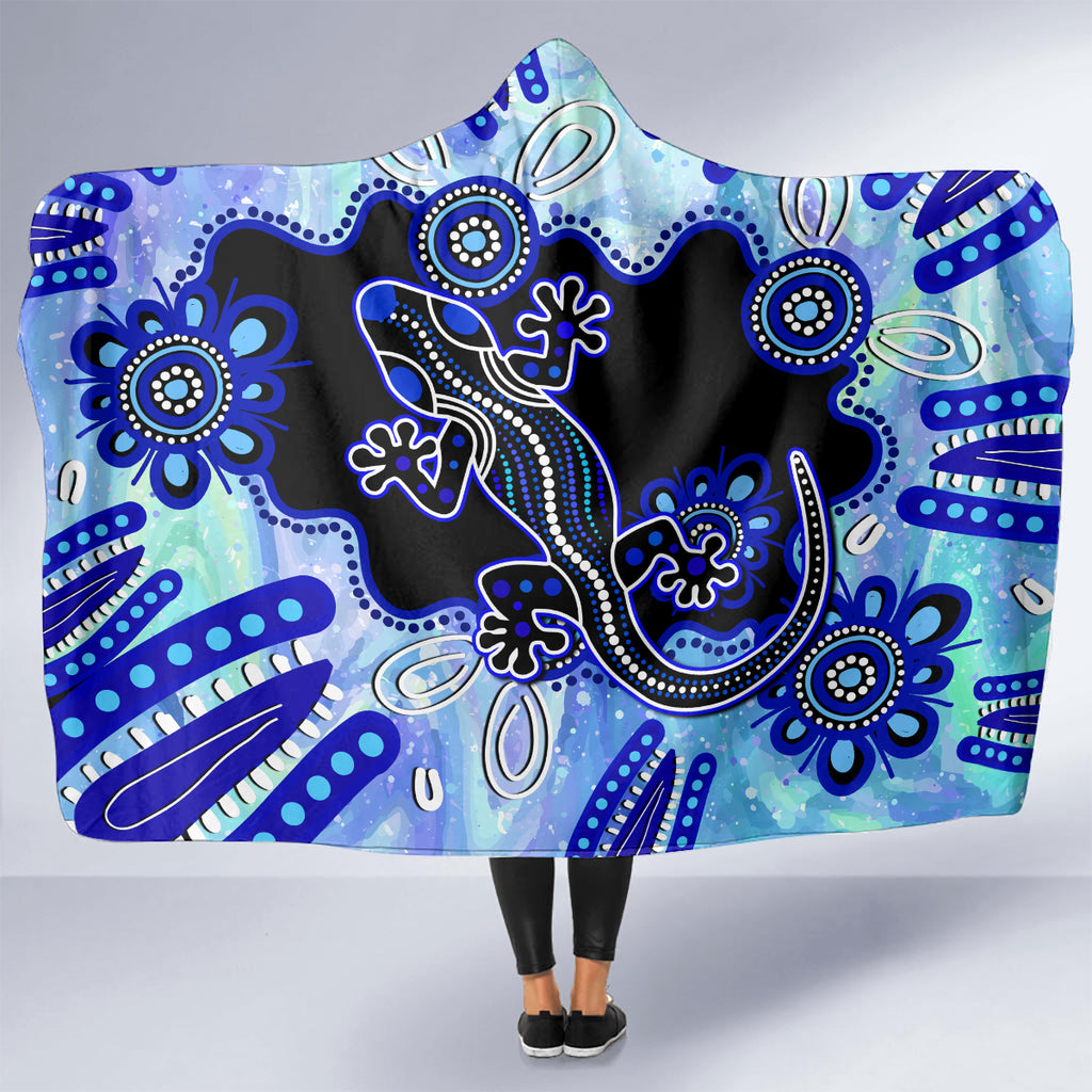 australia-hooded-blanket-aussie-opal-pattern-with-lizard-aboriginal-art-turquoise