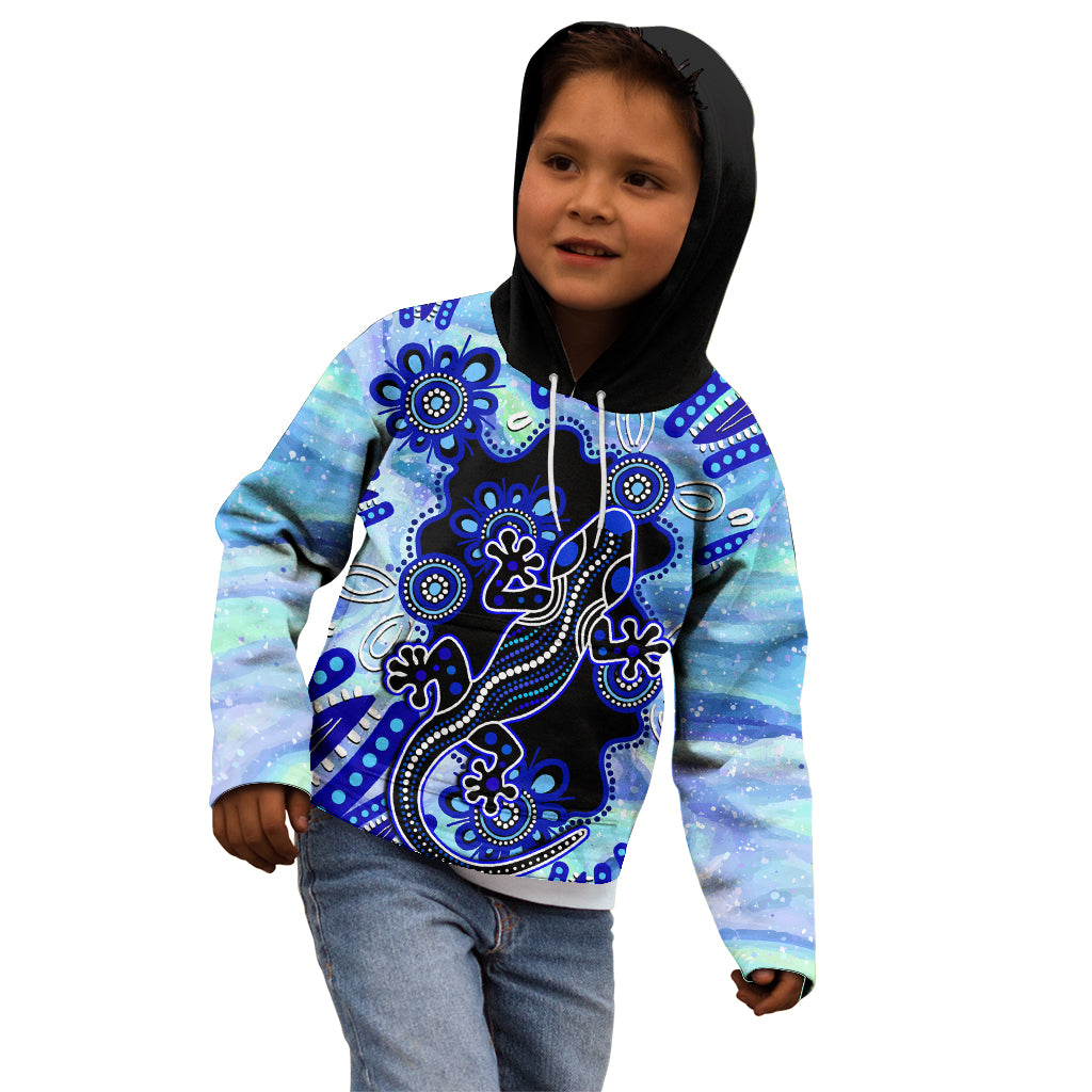 australia-kid-hoodie-aussie-opal-pattern-with-lizard-aboriginal-art-turquoise