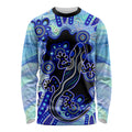 australia-long-sleeve-shirt-aussie-opal-pattern-with-lizard-aboriginal-art-turquoise