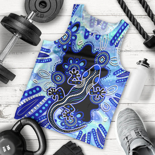 australia-men-tank-top-aussie-opal-pattern-with-lizard-aboriginal-art-turquoise
